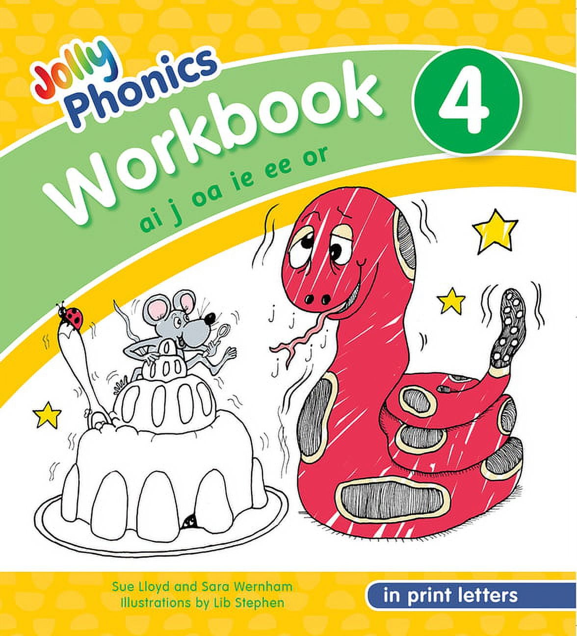 Jolly Phonics Workbooks, Set of 1-7: Jolly Phonics Workbook 4 : In