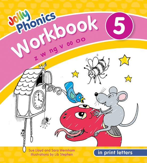 Jolly Phonics Workbooks, Set of 1-7 Jolly Phonics Workbook 5