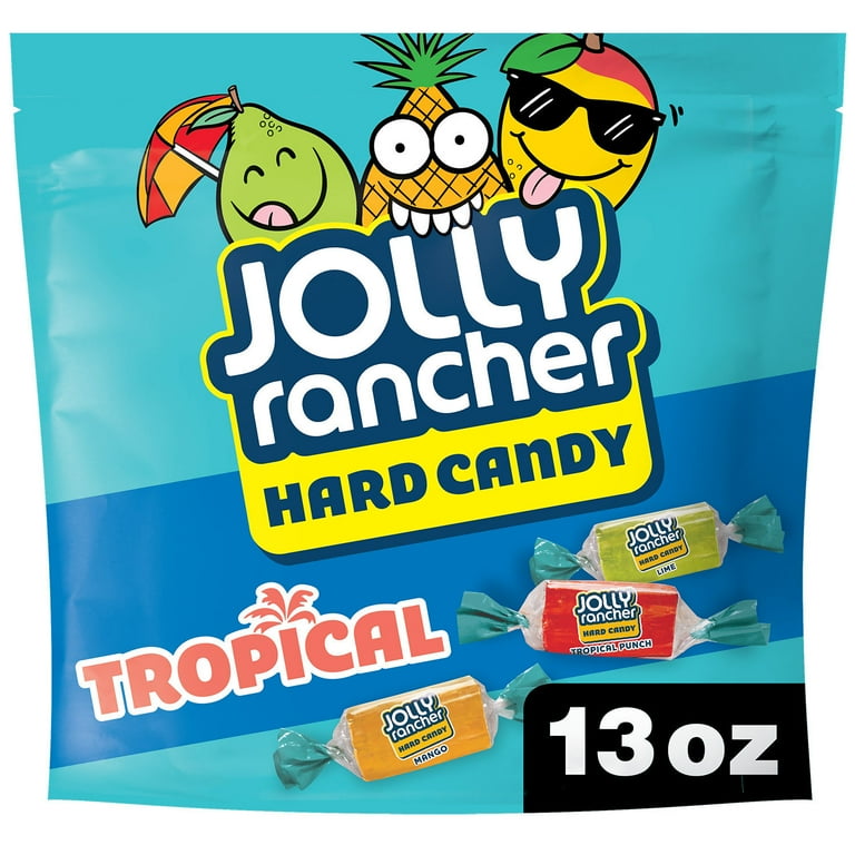 Jolly Rancher Hard Candy, Individually Wrapped, Bag Assorted Fruit Flavored