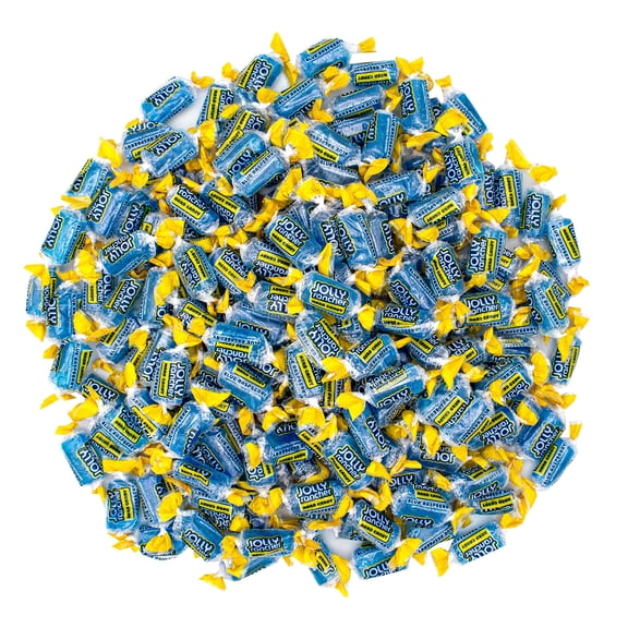 Jolly Rancher Blue Raspberry Hard Candy, Individually Wrapped, Bulk Candy Bag - 2 Pounds (32 oz)