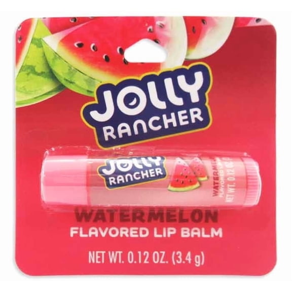 Jolly Rancher Candy Flavored Lip Balm, Watermelon, 0.12 oz