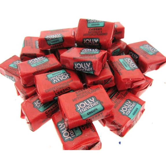 Jolly Rancher Cherry Half Pound Chews American Favorite Flavor candy 8oz