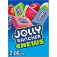 thumbnail image 1 of Jolly Rancher Chews Assorted Fruit Flavored Candy, Box 2.06 oz, 1 of 9