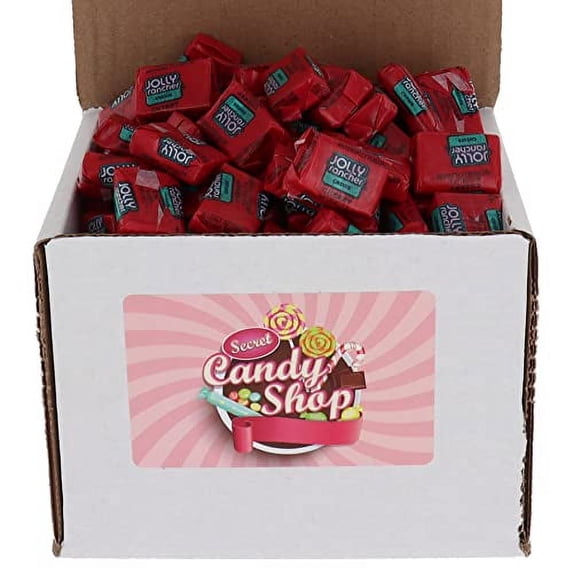 Jolly Rancher Chews Candy in Box, 1lb (Individually Wrapped) (Cherry)