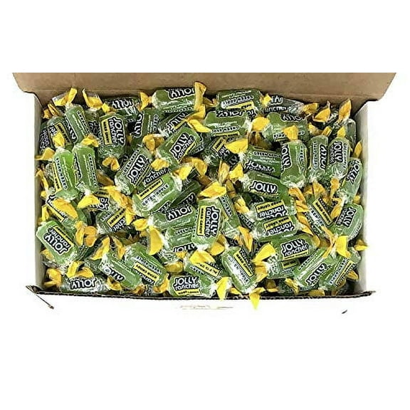 Jolly Rancher Flavor Hard Candy Bulk in Box (Individually Wrapped) (Green Apple, 17oz)