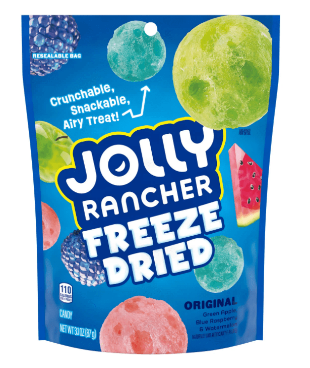 Jolly Rancher Freeze Dried Candy, Original Fruit Flavors, 3.1 oz