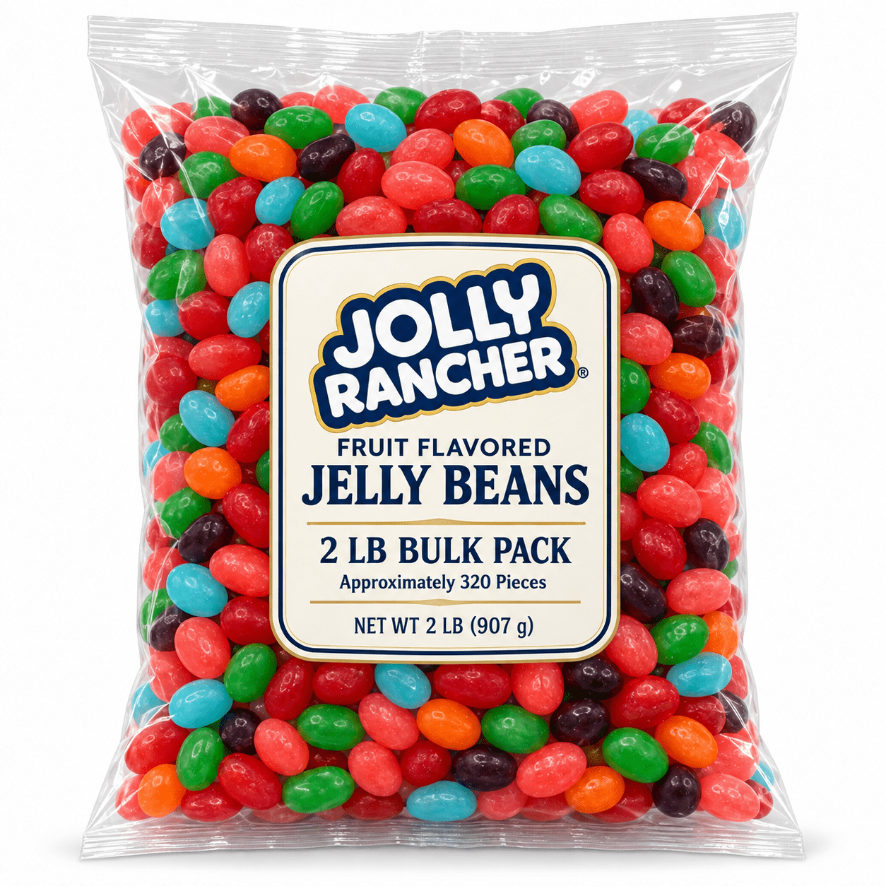 Jolly Rancher Fruit Flavored Jelly Beans Candy - 2 lb - Walmart.com
