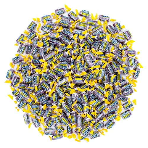 Jolly Rancher Grape Hard Candy, Individually Wrapped, Bulk Candy Bag 1 Pound (16 oz)