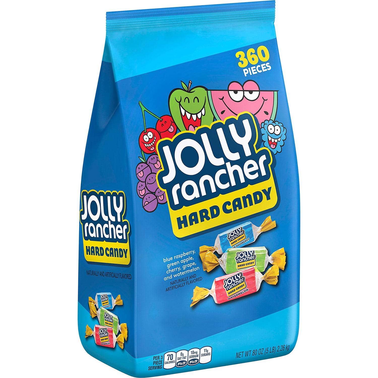 Jolly Rancher Hard Candy - 5 Pound Bag (2 Pack)