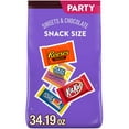thumbnail image 1 of Jolly Rancher, Kit Kat And Reese's Assorted Flavored Snack Size Candy, Party Pack 34.19 oz, 1 of 9