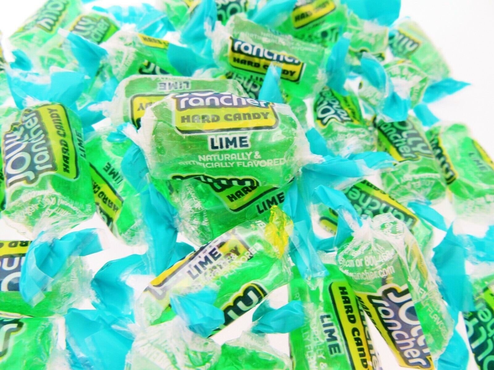 Jolly Rancher LIME 1 lb hard candy  One Pound Candy  NEW FLAVOR