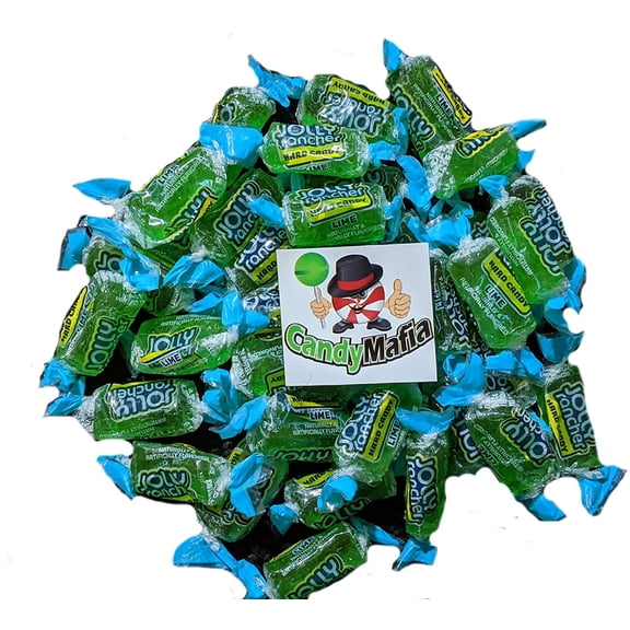 Jolly Rancher Hard Candy LIME Jollky Ranchers 160 Pieces 2.4 lbs