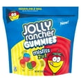thumbnail image 1 of Jolly Rancher Misfits Gummies 2-in-1 Assorted Fruit Flavors Candy, Resealable Bag 13 oz, 1 of 7