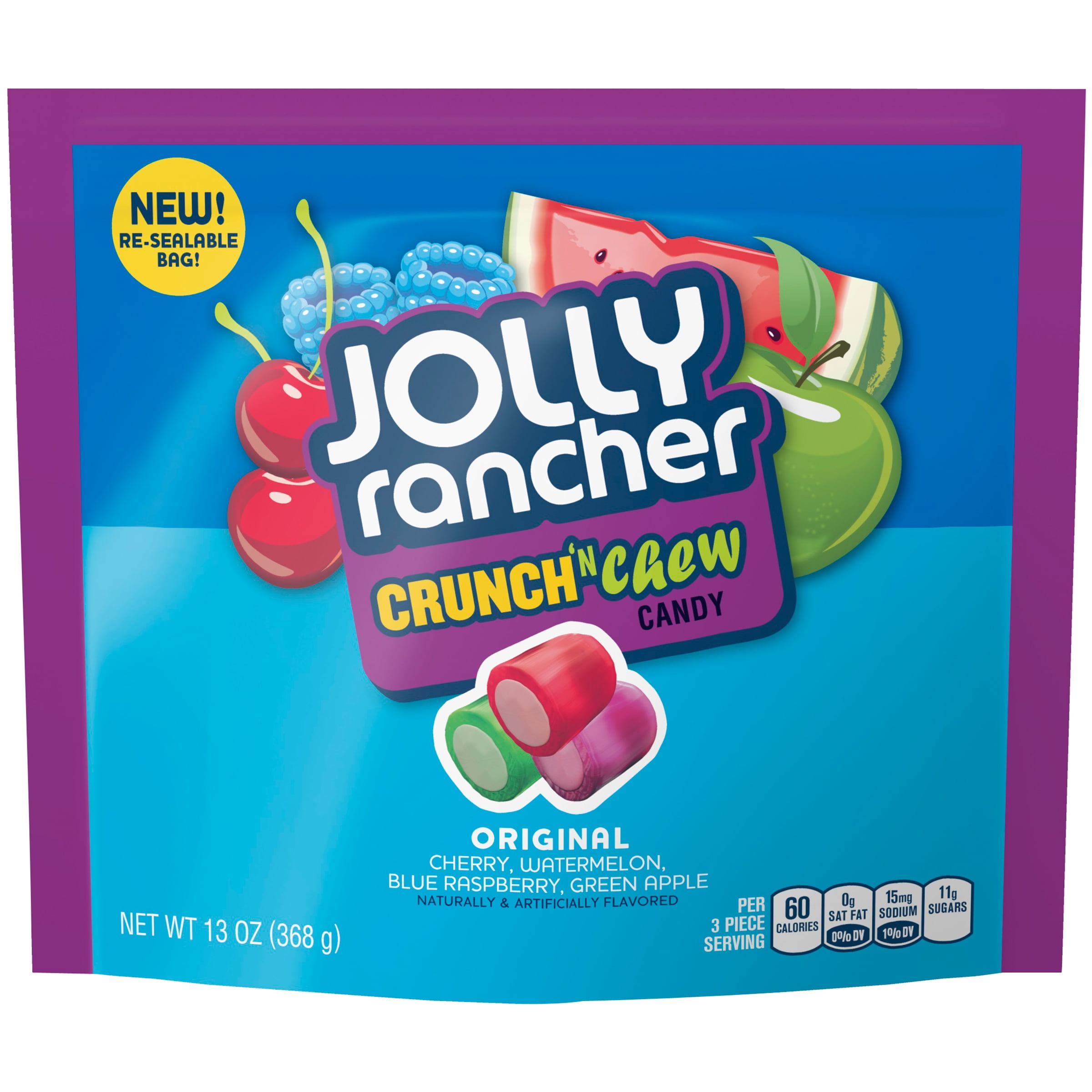 Jolly Rancher Original Crunch 'N Chew Assortment Candy, 13 Oz.