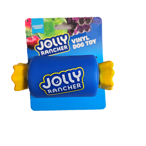 Jolly Rancher Squeaky Vinyl Dog Toy w/Squeaker