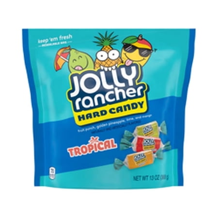 Jolly Rancher, Tropical Flavors Hard Candy (Pack of 4)