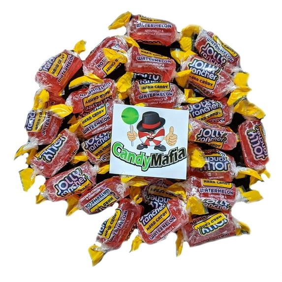 CandyMafia Jolly Rancher Watermelon Fruit Flavored Candy, 160 Pieces, 2.4 lbs