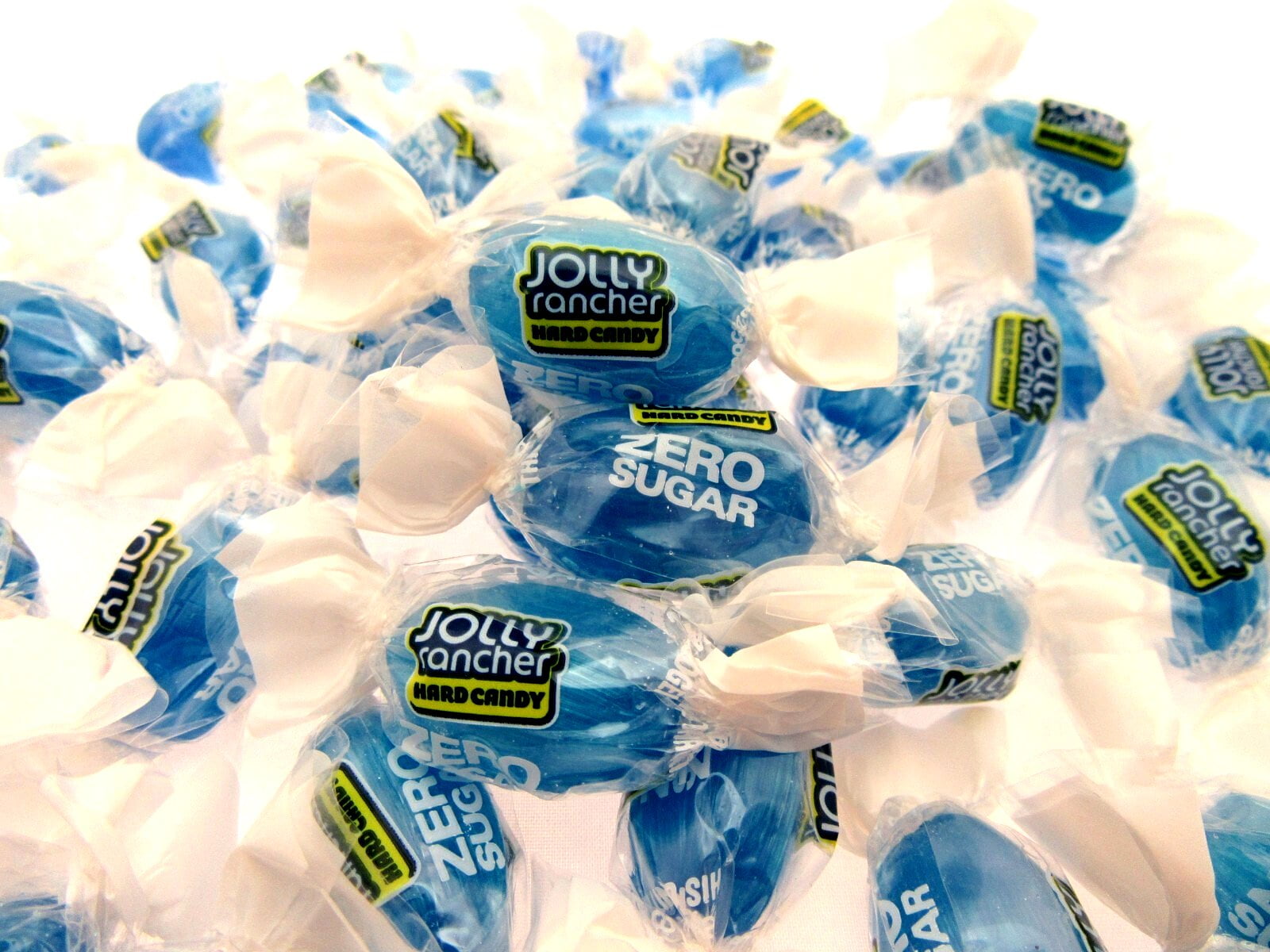 Jolly Rancher ZERO SUGAR FREE Blue Raspberry 8oz Candy Half Pound ...