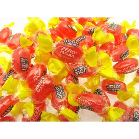 Jolly Rancher ZERO SUGAR FREE Fruit Punch 8oz Candy Candies Half Pound NEW