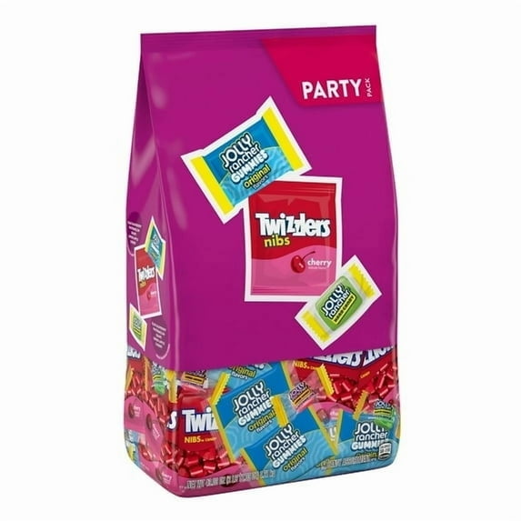Jolly Rancher and Twizzlers Assorted Fruit Flavored Candy, Party Pack 43.03 oz