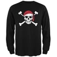 thumbnail image 1 of Jolly Roger Black Adult Long Sleeve T-Shirt - 2X-Large, 1 of 1