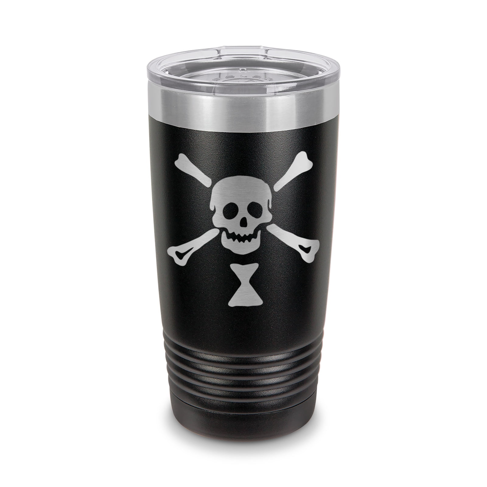 Jolly Roger Emanuel Wynne Pirate Tumbler 20 oz - Laser Engraved w ...