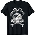 thumbnail image 1 of Jolly Roger Flag Skull and Crossbones Tee, 1 of 5