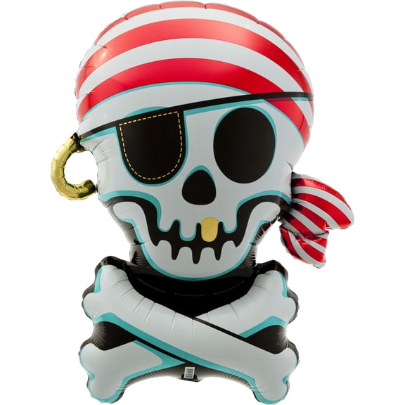 Jolly Roger Jumbo Balloon, 29"
