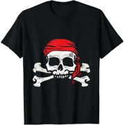 Jolly Roger Pirate | Skull and Crossbones | Gift T-Shirt