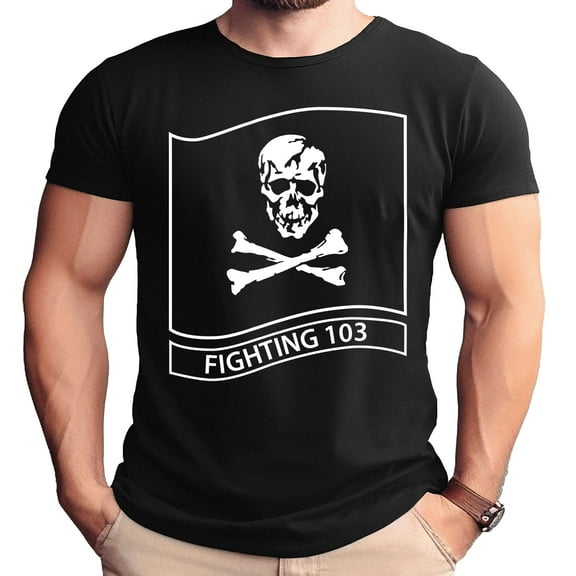 Jolly Rogers Fighting 103 Logo Shirt-Small