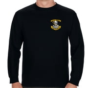 Jolly Rogers VF-103 Double Sided Long Sleeve Fear The Bones Design Poly Blend-XXL