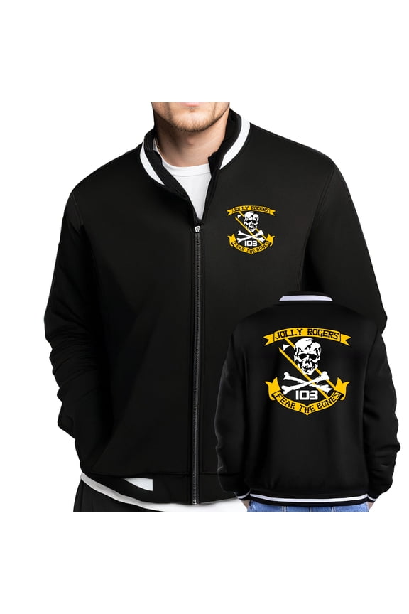 Jolly Rogers VF-103 Fear The Bones Holloway V-Street Full-Zip Jacket-Medium
