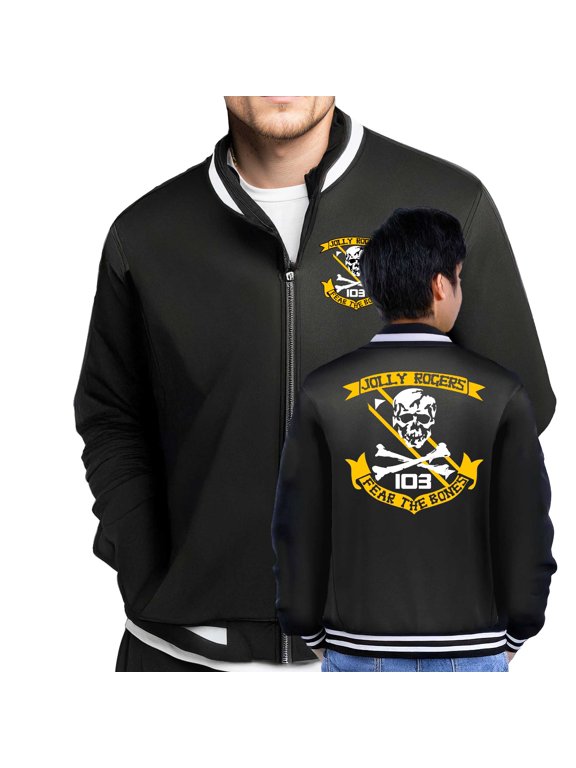 Jolly Rogers VF-103 Fear The Bones Holloway V-Street Full-Zip Jacket-XL