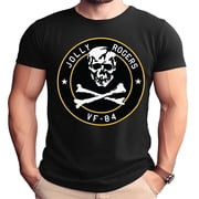 Jolly Rogers VF-84 Skull and Crossbones Shirt-Small