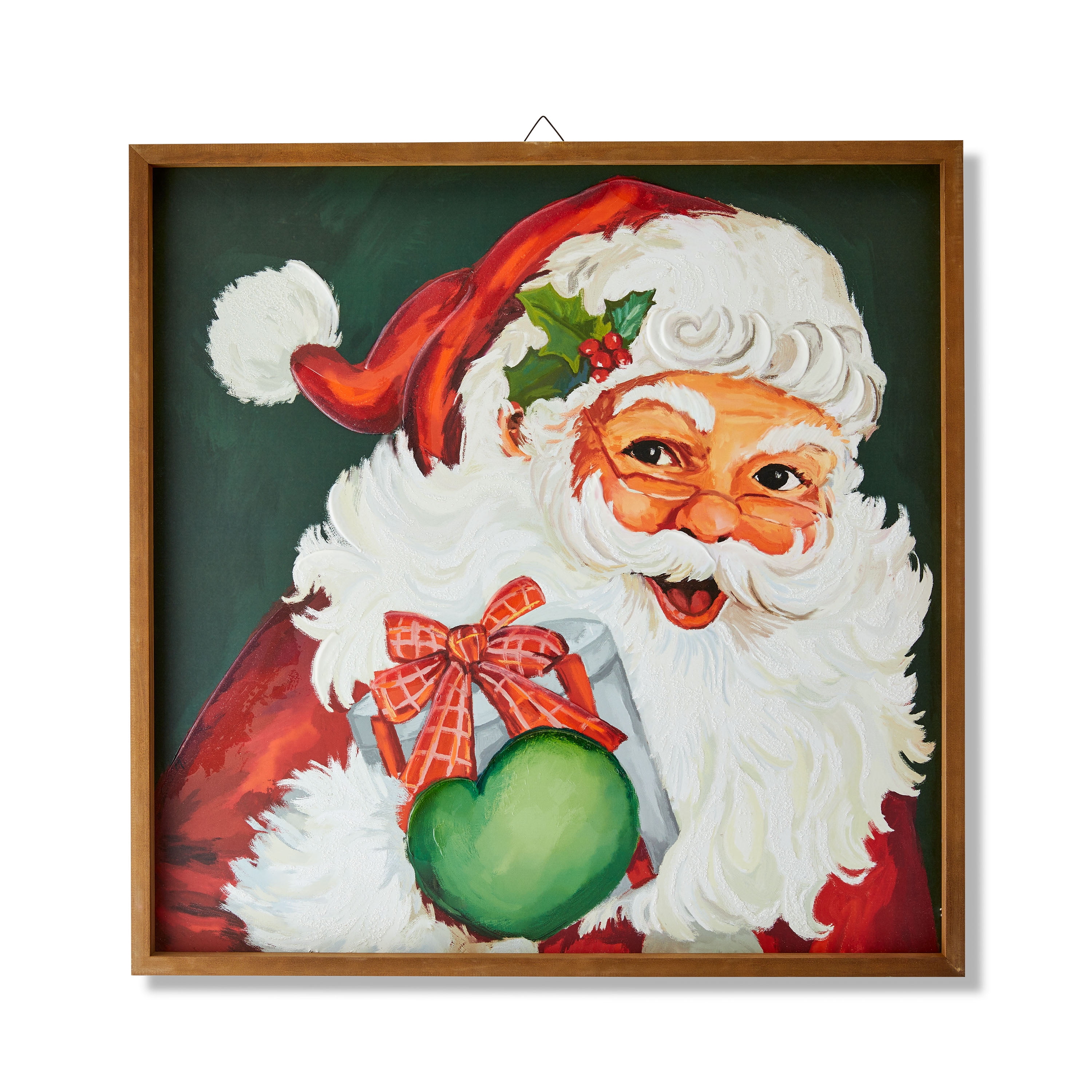Holiday Time - Brandclub - Jolly Santa Claus Christmas Wall Art