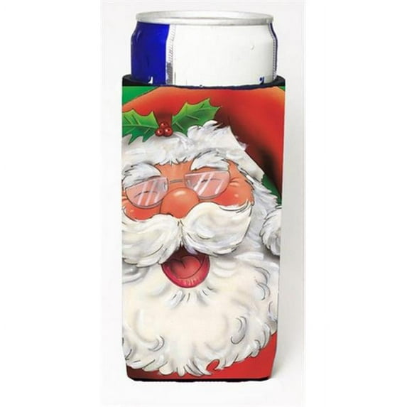 Jolly Santa Claus Michelob Ultra Can coolers for Slim Cans
