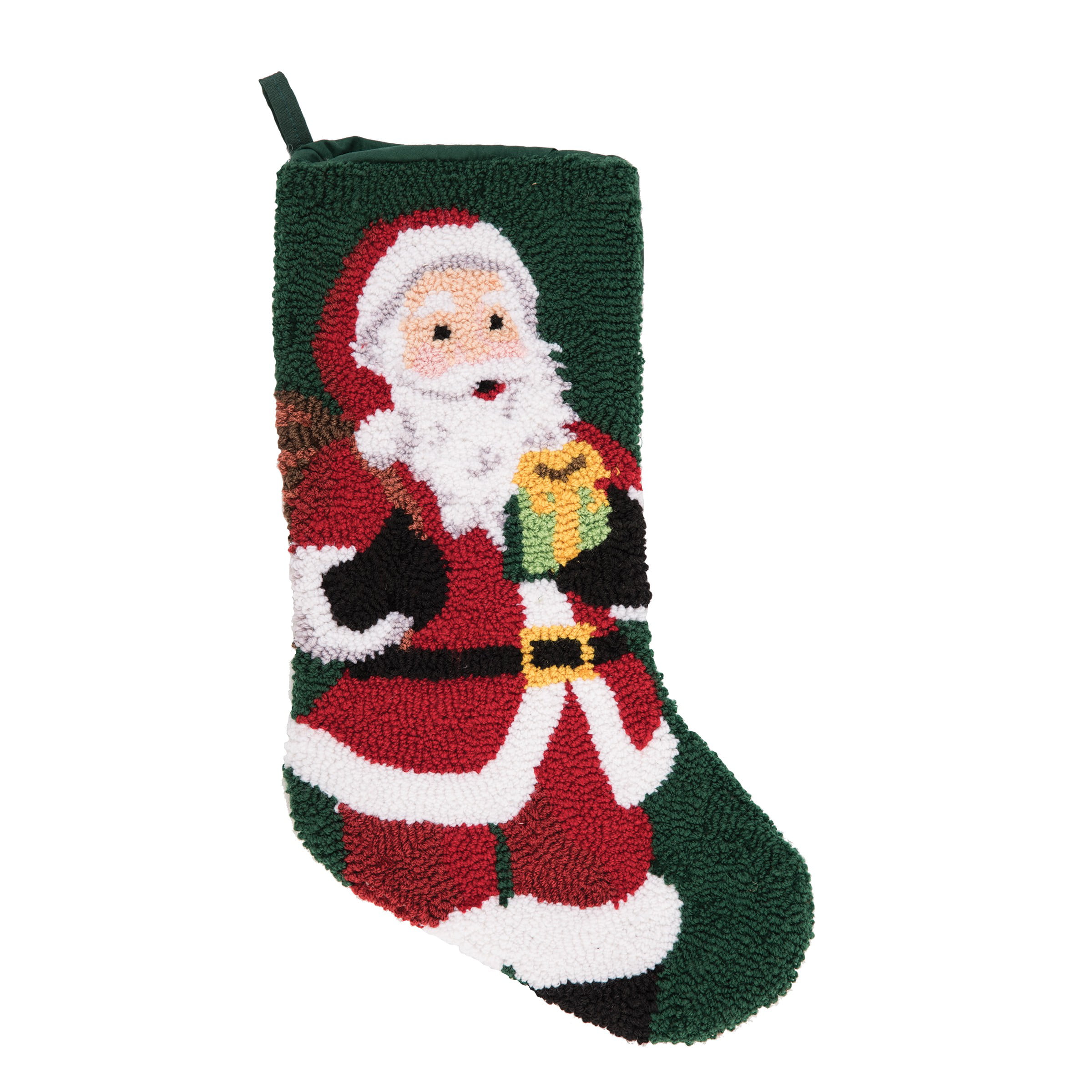 Jolly Old St Nick Christmas Stocking Kit - # 7037-K – Knitting Closet