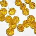 thumbnail image 1 of Jolly Store Crafts 6mm Sun Gold Faceted Round Beads, 500pc., Made in the USA, 1 of 1