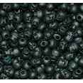 thumbnail image 1 of Jolly Store Crafts Skull Beads Flat Black, made in the USA, 1 of 1