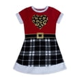 thumbnail image 1 of Jolly Sweaters Girls Christmas Novelty Sweater Dress, Sizes 4-16, 1 of 5