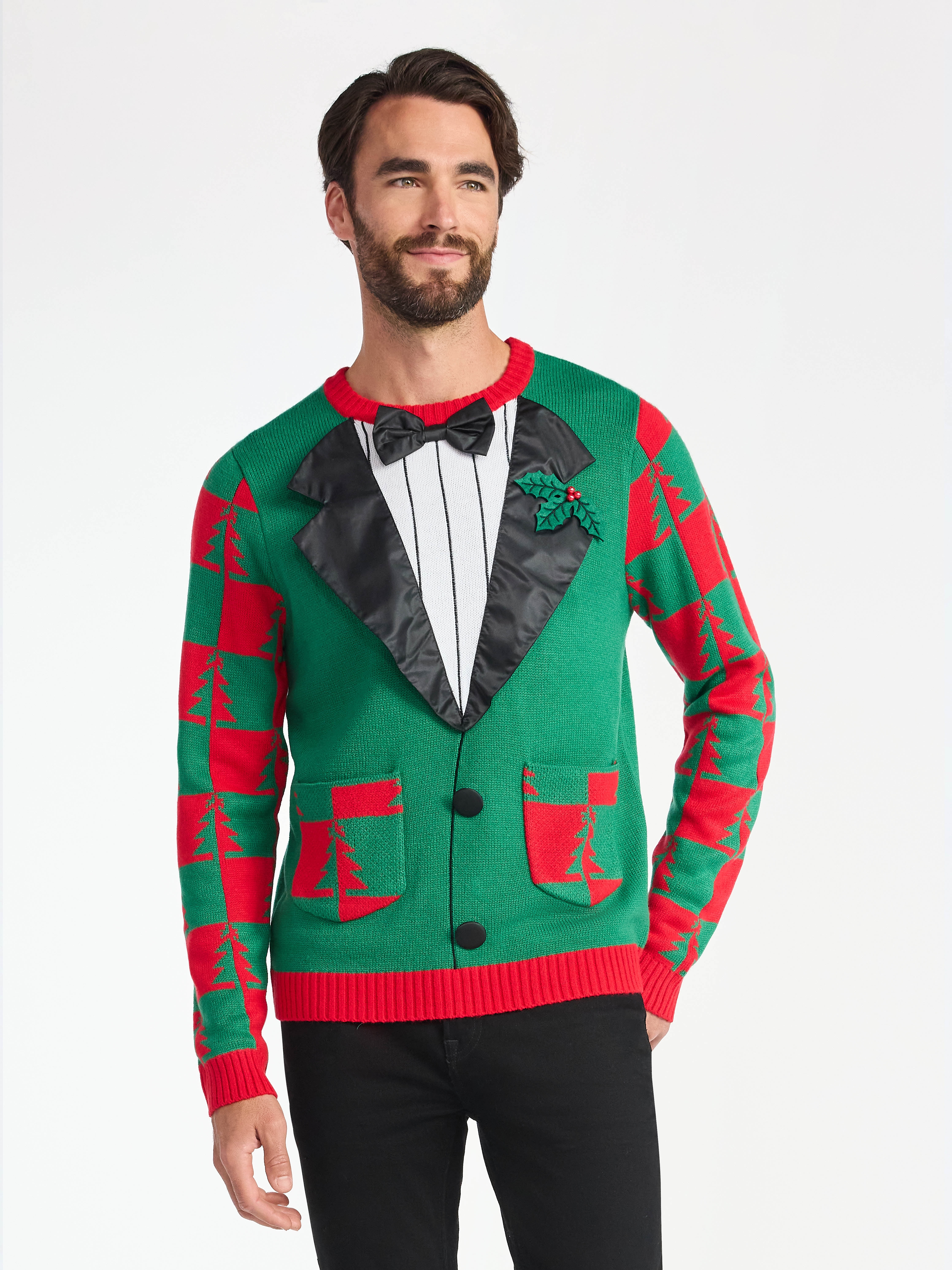 Jollidays Men's Christmas Sweater with Long Sleeves, Midweight, Sizes S — free download