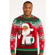 JOLLY SWEATERS Jollidays Men's Christmas Sweater with Long Sleeves, Midweight, Sizes S-3XL