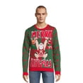Jolly Sweaters Men's and Big Men's Ugly Christmas Sweater, Sizes S3XL