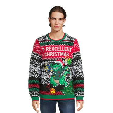 Jolly Sweaters Men's and Big Men's Ugly Christmas Sweater, Sizes S-3XL