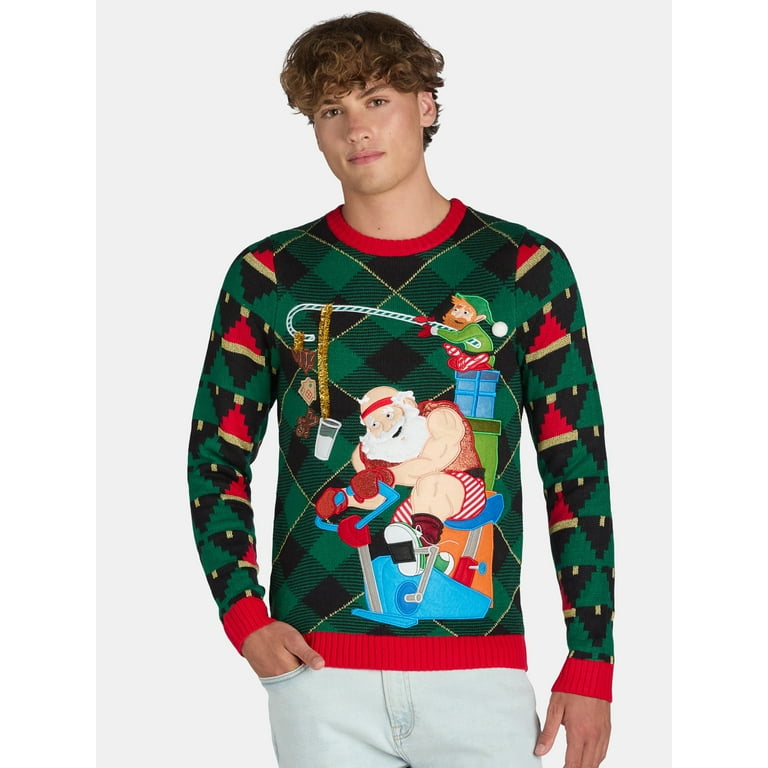 Holiday Sweater Plus Size Ugly Christmas Sweater 4x WhizMax Plus