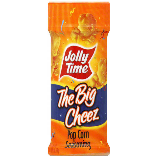 Jolly Time The Big Cheez Pop Corn Seasoning, 2.75 oz, (Pack of 6