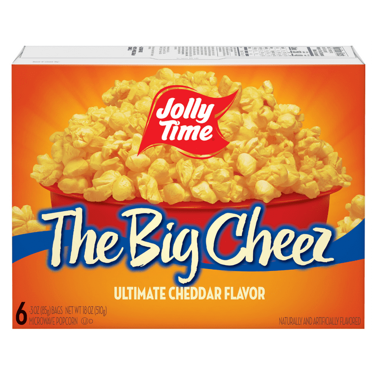 Jolly Time Big Cheez Ultimate Cheddar Microwave Popcorn, Large 3