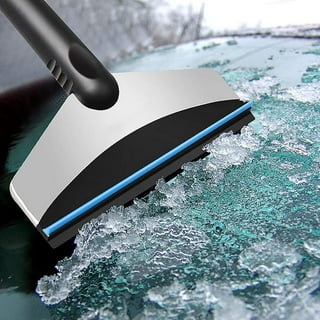 4Pack Round Ice Scrapers for Car Windshield, Snow Brush Magical