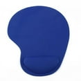 thumbnail image 1 of Jolly Wrist Comfort Mouse Pad with Wrist Rest for Optical Trackball Mouse, Blue, 1 of 5