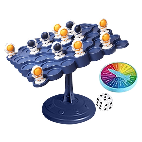 Jollyzo 2 Player Board Games, Balance Game Tree Tabletop Puzzle Game Montessori Toy, Balance Board Game for Birthday Christmas Bulk Astronauts Board Games for Kids